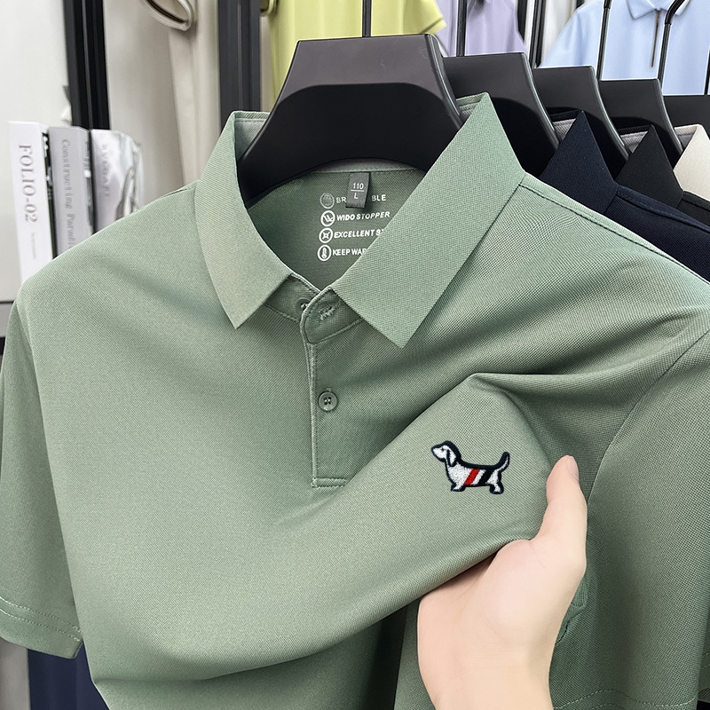 Men Short Sleeve Polo Shirt Po - Polo Shirt Pique 评论和价格