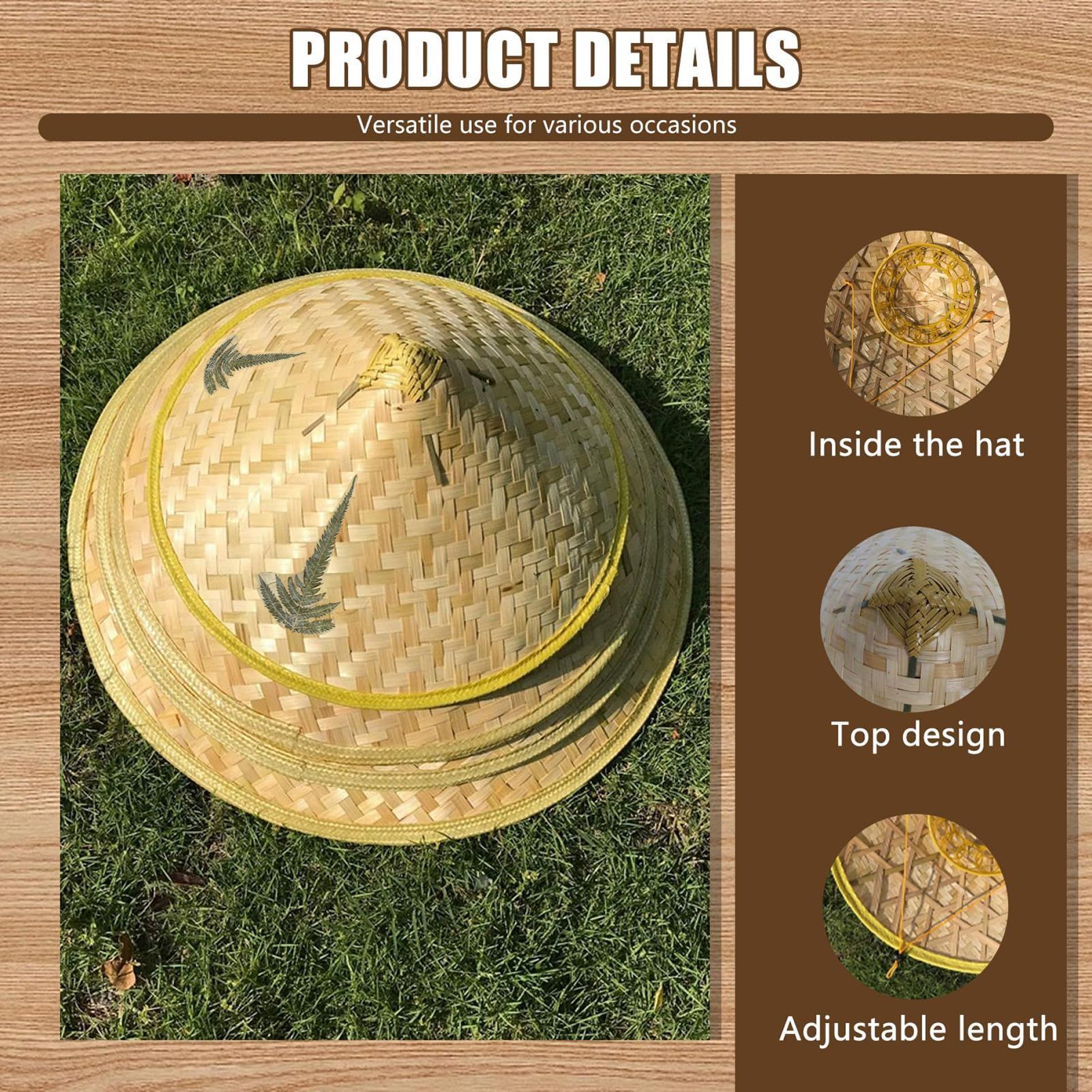 Chinese Straw Hat Handmade Rat - Bucket Hat Straw 评论和价格