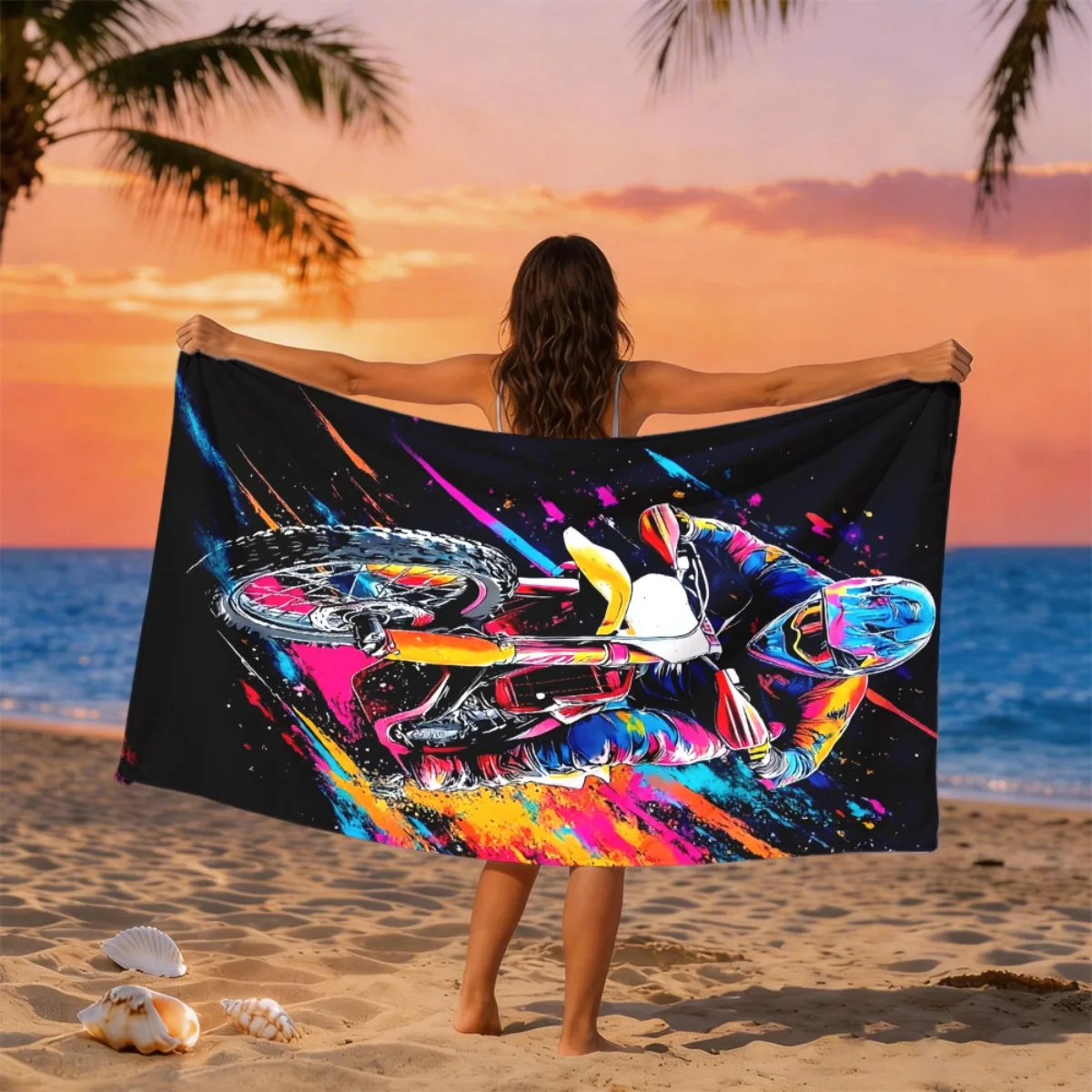 Oversized Beach Towel for Wome - Sarong Men Wrap 评论和价格