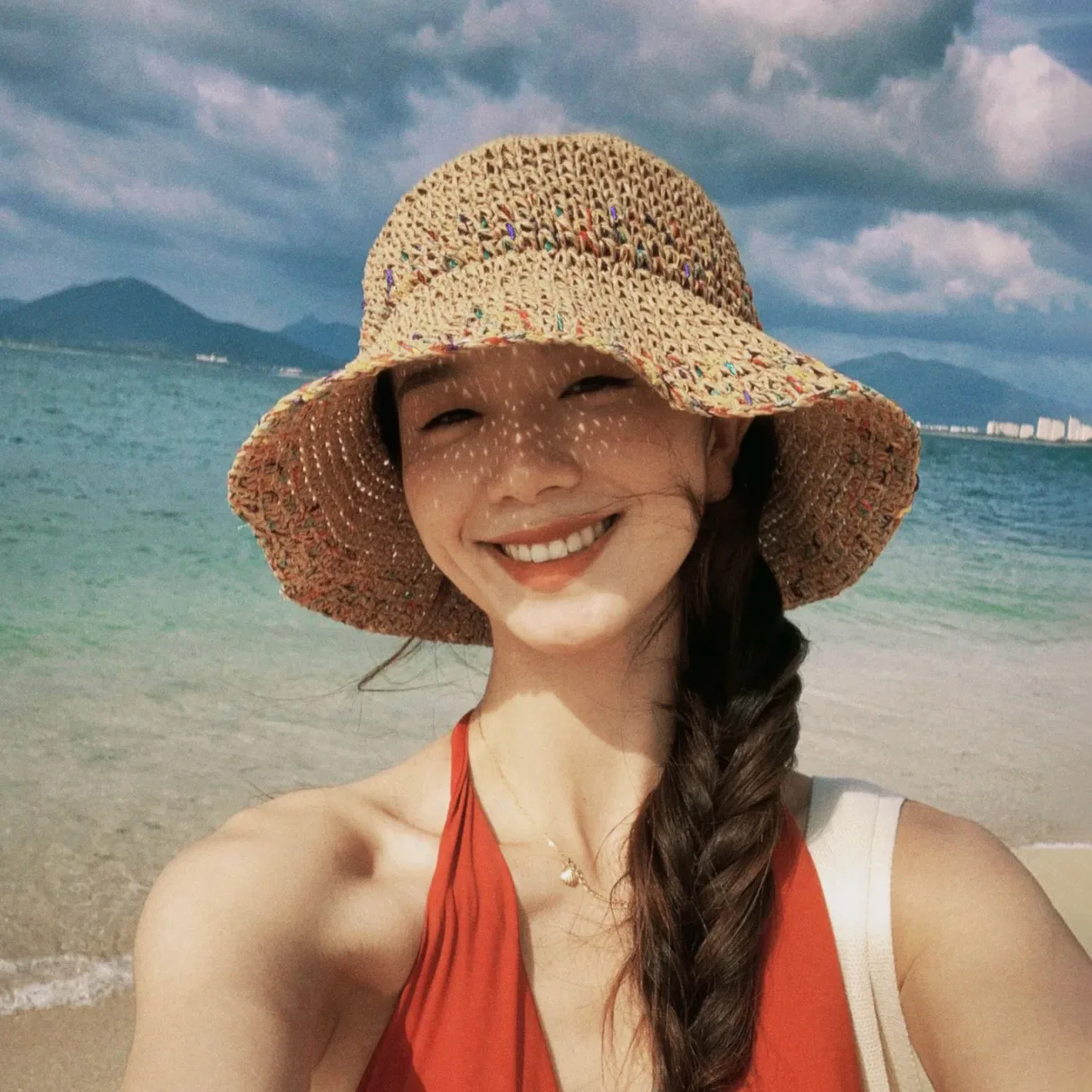 Summer Sun Hats for Women Stra - Bucket Hat Straw 评论和价格