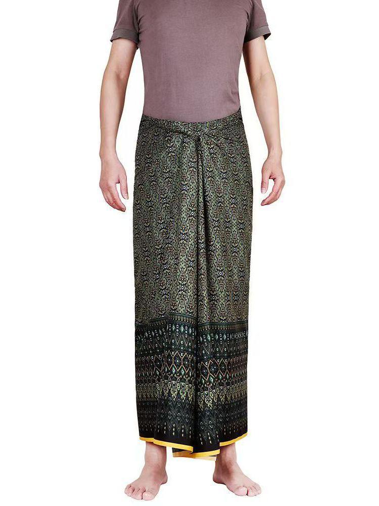 Unisex Sarong Longyi Lungi Bat - Sarong Men Wrap 评论和价格
