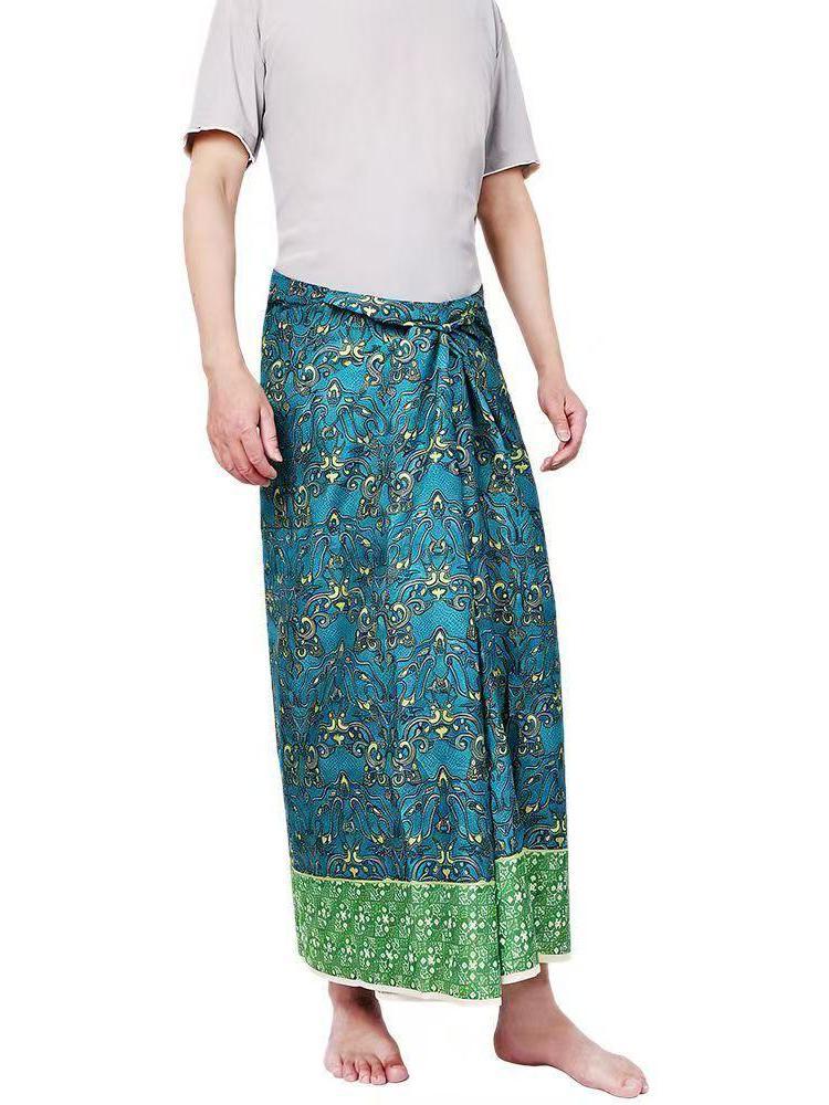 Unisex Sarong Longyi Lungi Bat - Sarong Men Wrap 评论和价格