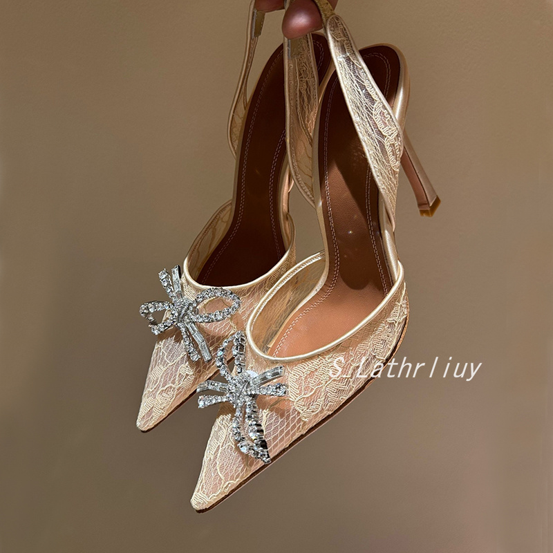 Sandals Rhinestone Flower Poin - Casual Sandal Leather 评论和价格